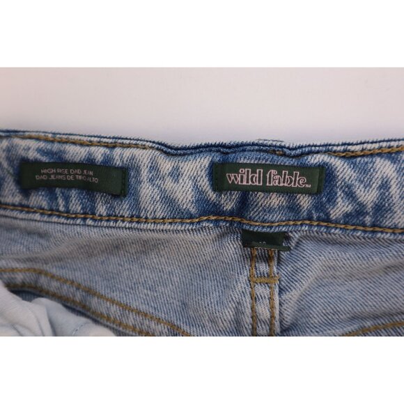 Wild Fable Painted D blue jeans Hippies seventies Peace Retro‎ Size - Picture 9 of 14